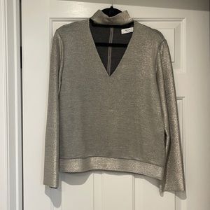 Bailey/44 Shimmer Sweatshirt Size Medium